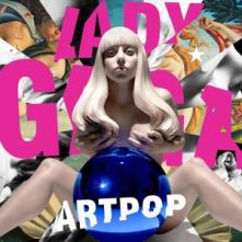 Pochette du troisième album de Lady Gaga réalisée par Jeff Koons, 2013.